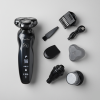 Fayd Pro electric shaver with multiple attachments for versatile grooming